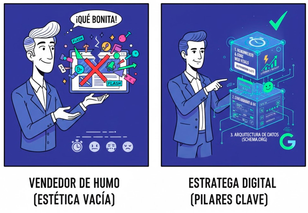 como elegir al diseñador web adecuado