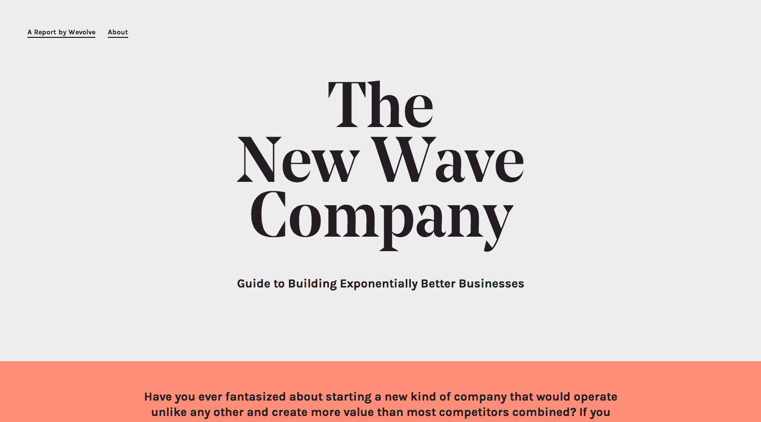 diseño web The New Wave Company