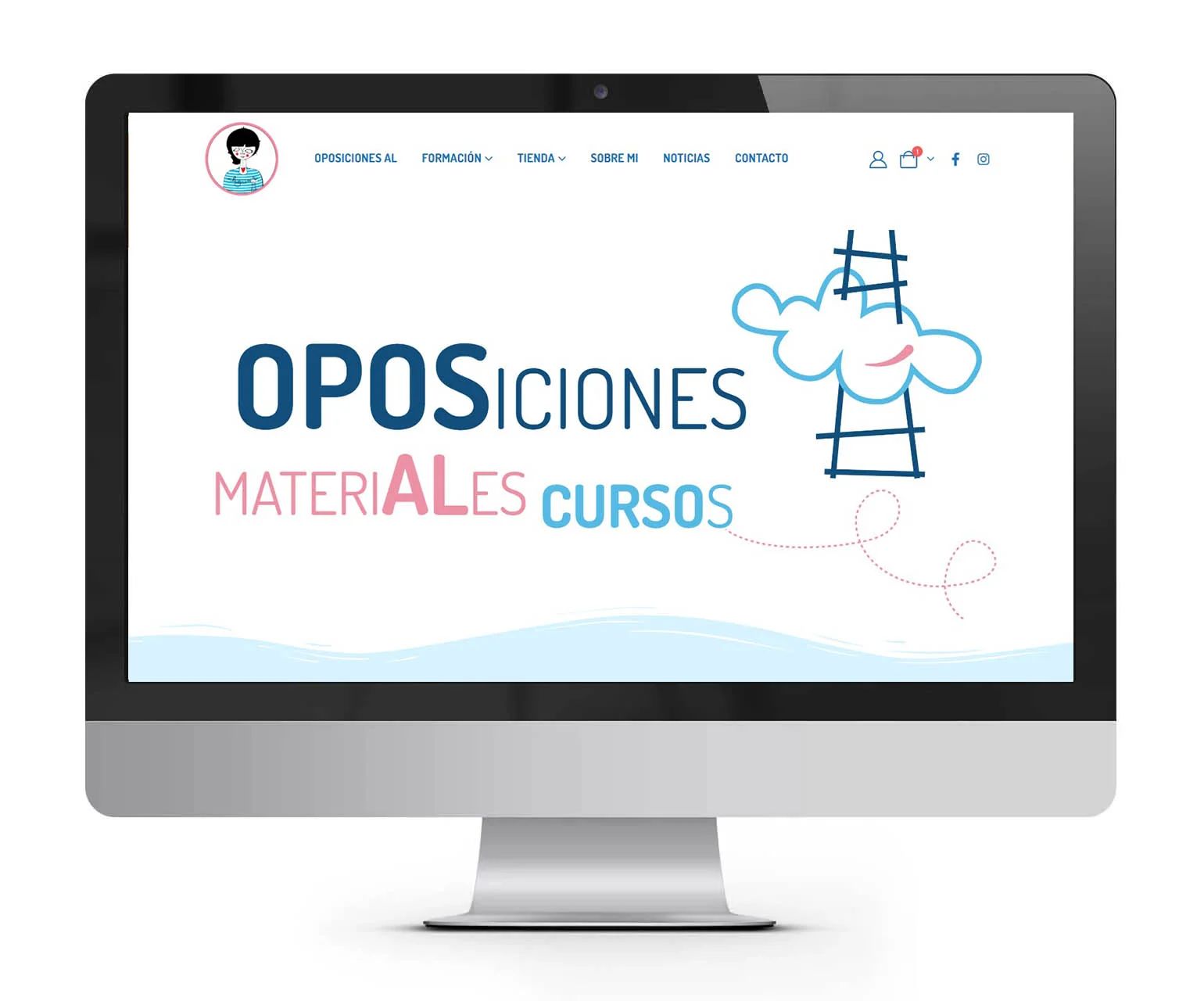 opos mockup diseño web