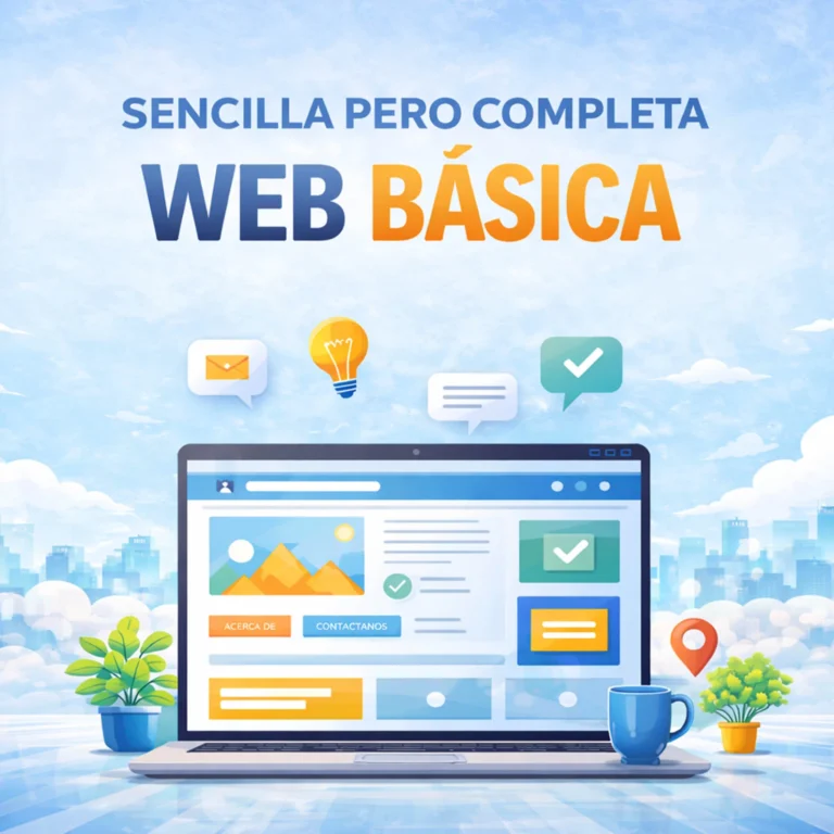 página web básica wordpress